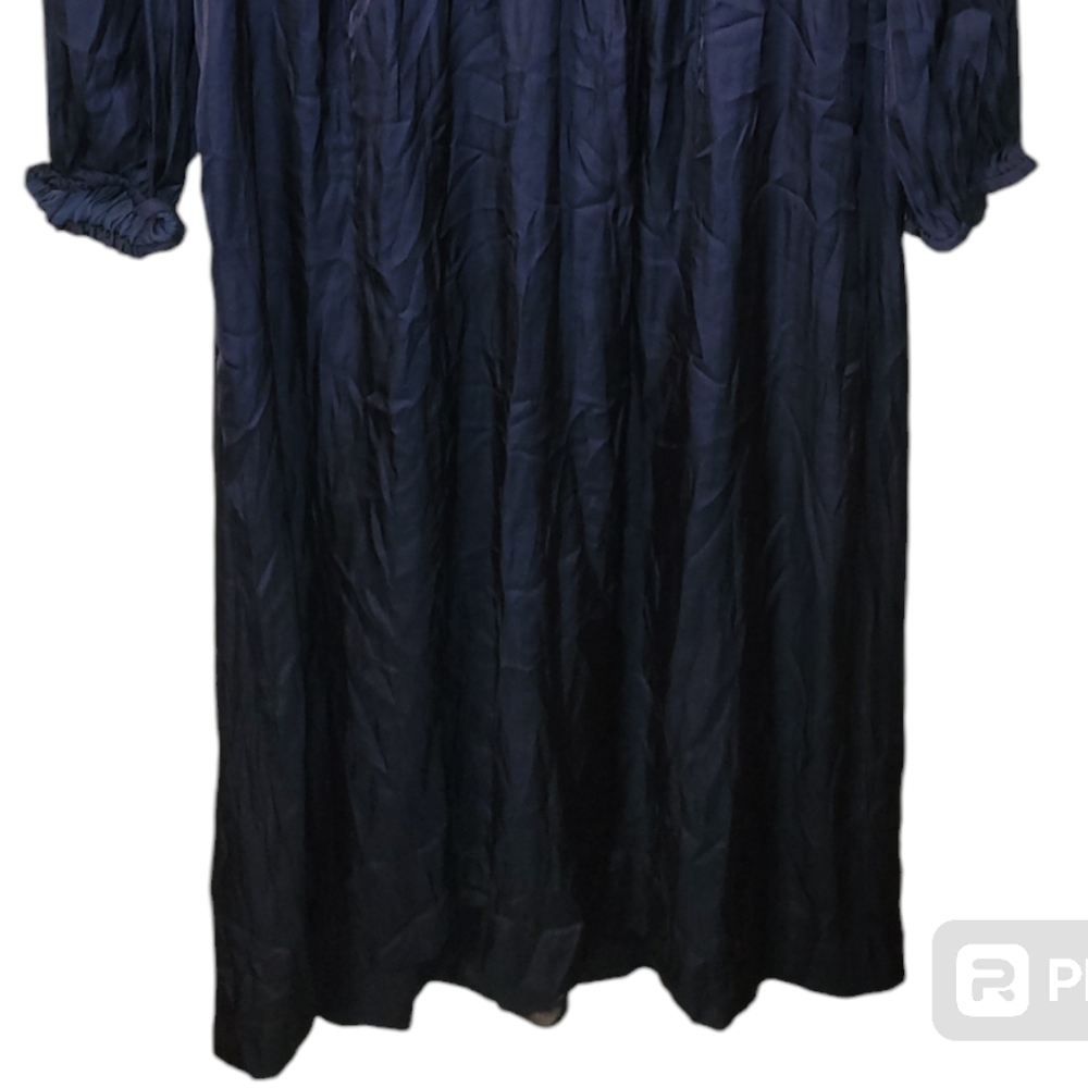 J. Crew Point Sur blue dress size (14) - Picture 6 of 7